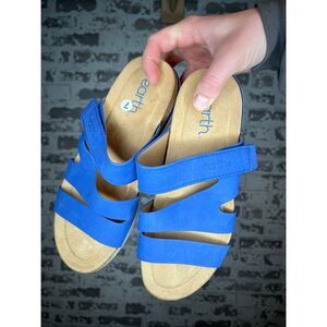 Earth | women new blue sandals